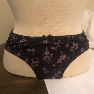 Kensie 5Pk Lace Back Hi-Cut Panty Set